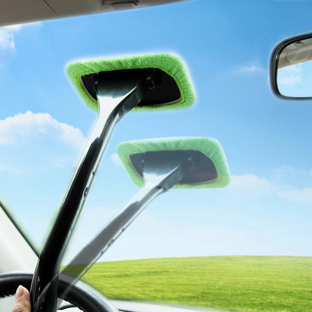 Car Window Cleaner Brush Kit Windshield Cleaning Wash Tool Inside Interior Auto Glass Wiper With Long Handle Car Accessories
Car Window Cleaner Brush Kit Windshield Cleaning Wash Tool Inside Interior Auto Glass Wiper With Long Handle Car Accessories