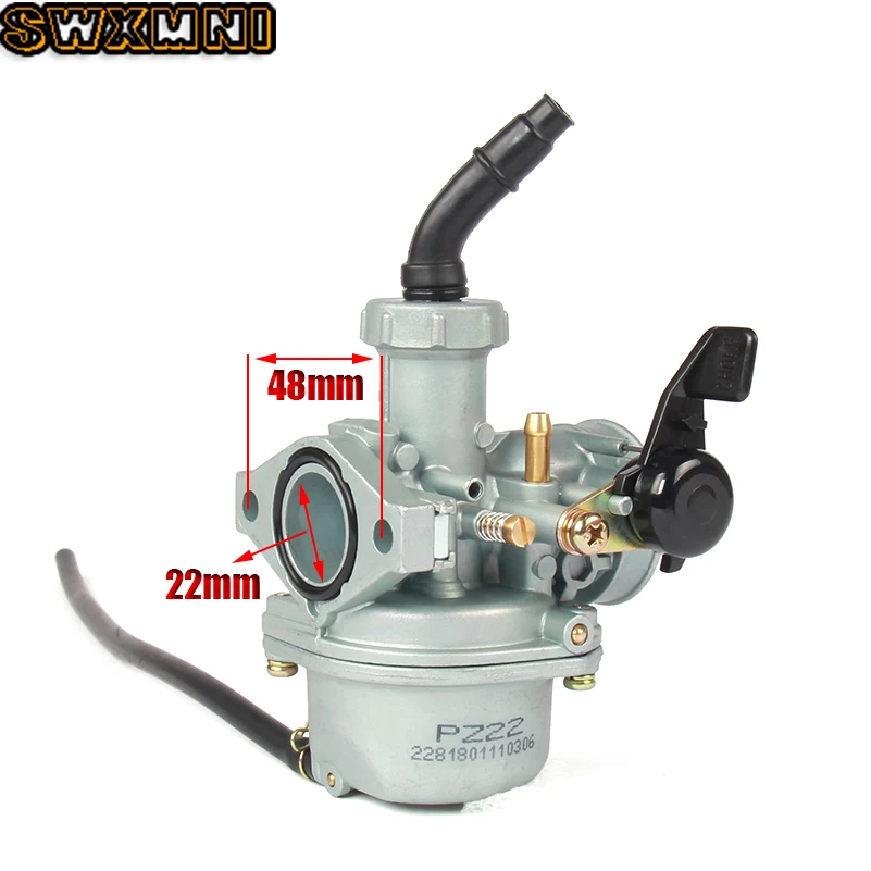 Мотоциклетный карбюратор PZ22 22 мм, карбюратор для 125cc KAYO Apollo Bosuer XMoto Kandi внедорожные/питбайки
Мотоциклетный карбюратор PZ22 22 мм, карбюратор для 125cc KAYO Apollo Bosuer XMoto Kandi внедорожные/питбайки