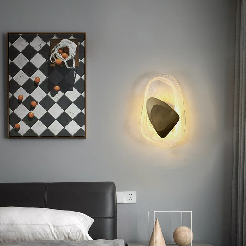 Jmzm Modern Crystal Wall Light Irregular Shape Natural Texture Living room Sofa Background Wall Corridor Bedroom Wall Lamp
Jmzm Modern Crystal Wall Light Irregular Shape Natural Texture Living room Sofa Background Wall Corridor Bedroom Wall Lamp