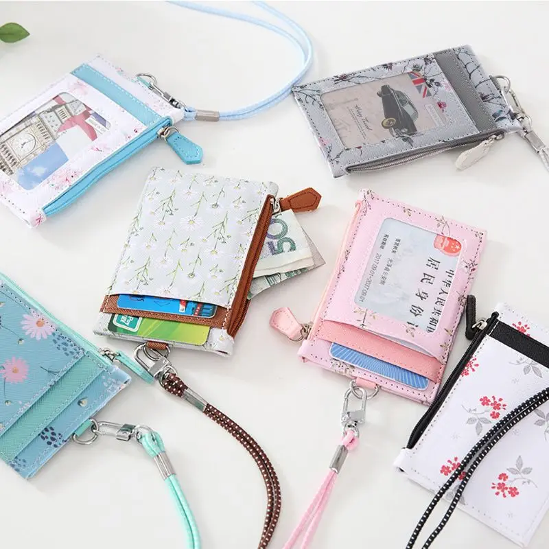 Portable Leather Card Credit Wallet Badge Holder Coin Pocket Purse with Lanyard 23GE
Portable Leather Card Credit Wallet Badge Holder Coin Pocket Purse with Lanyard 23GE