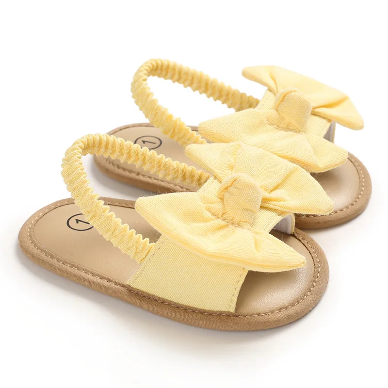 2020 Baby Girls Bow Knot Sandals Cute Summer Soft Sole Flat Princess Shoes Infant Non-Slip First Walkers
2020 Baby Girls Bow Knot Sandals Cute Summer Soft Sole Flat Princess Shoes Infant Non-Slip First Walkers