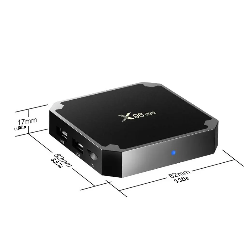 X96 Mini Smart Tv Box S905W Quad Core Support 2.4G Wireless WIFI Media Player 4K Flash Memory X96 Mini Set-top Box
X96 Mini Smart Tv Box S905W Quad Core Support 2.4G Wireless WIFI Media Player 4K Flash Memory X96 Mini Set-top Box