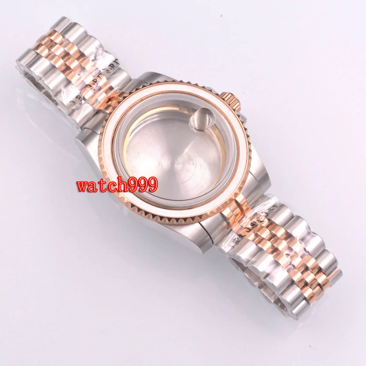 Fit MIYOTA 8205 8215 DG2813 3804 ETA 2836 Movement Sapphire Glass Solid steel 40mm Rose gold watch case
Fit MIYOTA 8205 8215 DG2813 3804 ETA 2836 Movement Sapphire Glass Solid steel 40mm Rose gold watch case