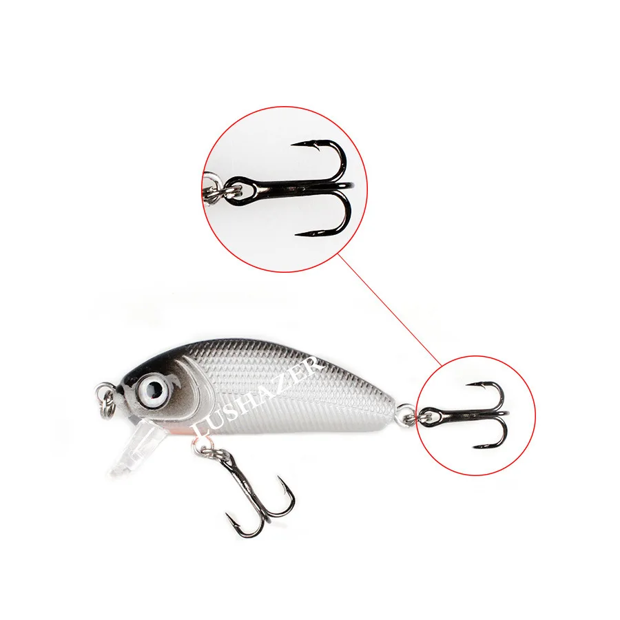 5Pcs/lot Minnow Fishing Lures 4.5Cm 4.7G Carp Fishing Accessories Artificial Bass Lure Fishing Tackle with Box
5Pcs/lot Minnow Fishing Lures 4.5Cm 4.7G Carp Fishing Accessories Artificial Bass Lure Fishing Tackle with Box