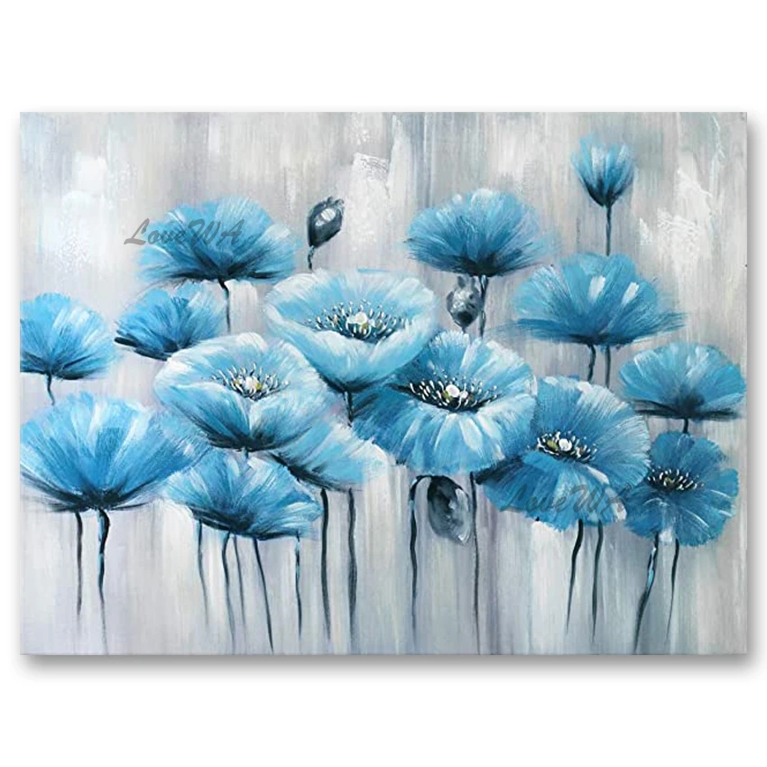 100% Hand-painted Blue Lotus Flowers Oil Painting Canvas Art Unframed Hot Selling Import Wall Decor Picture Artwork Paintings
100% Hand-painted Blue Lotus Flowers Oil Painting Canvas Art Unframed Hot Selling Import Wall Decor Picture Artwork Paintings