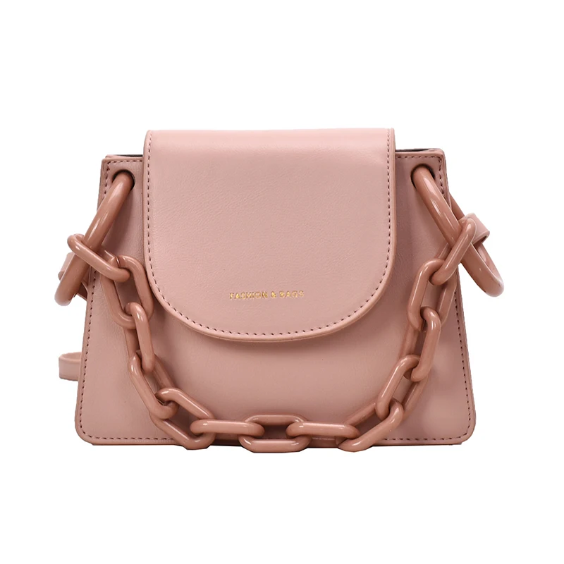 Ladies 2020 New Summer Small Thick Chain PU Leather Crossbody Bag Ladies Sweet Shoulder Bag Ladies Travel Handbags and Wallets
Ladies 2020 New Summer Small Thick Chain PU Leather Crossbody Bag Ladies Sweet Shoulder Bag Ladies Travel Handbags and Wallets