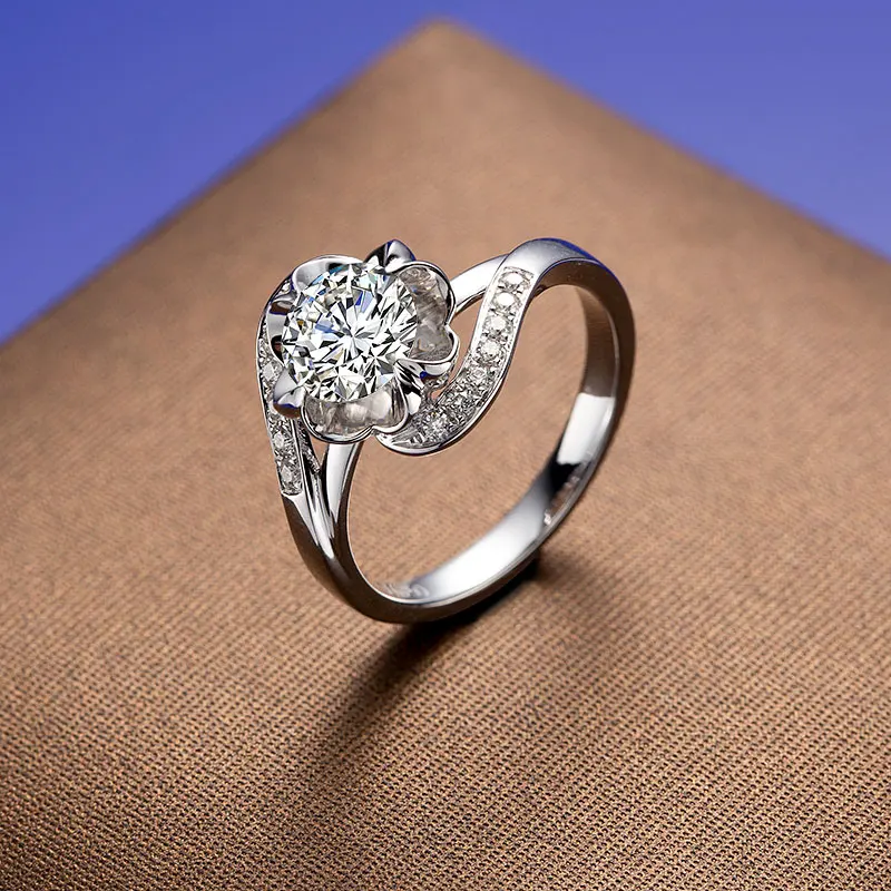 18k White Gold New Style Rose Receptacle Round Cut Flower Style Jewelry Factory Black Friday Discount Merry Christmas gift
18k White Gold New Style Rose Receptacle Round Cut Flower Style Jewelry Factory Black Friday Discount Merry Christmas gift