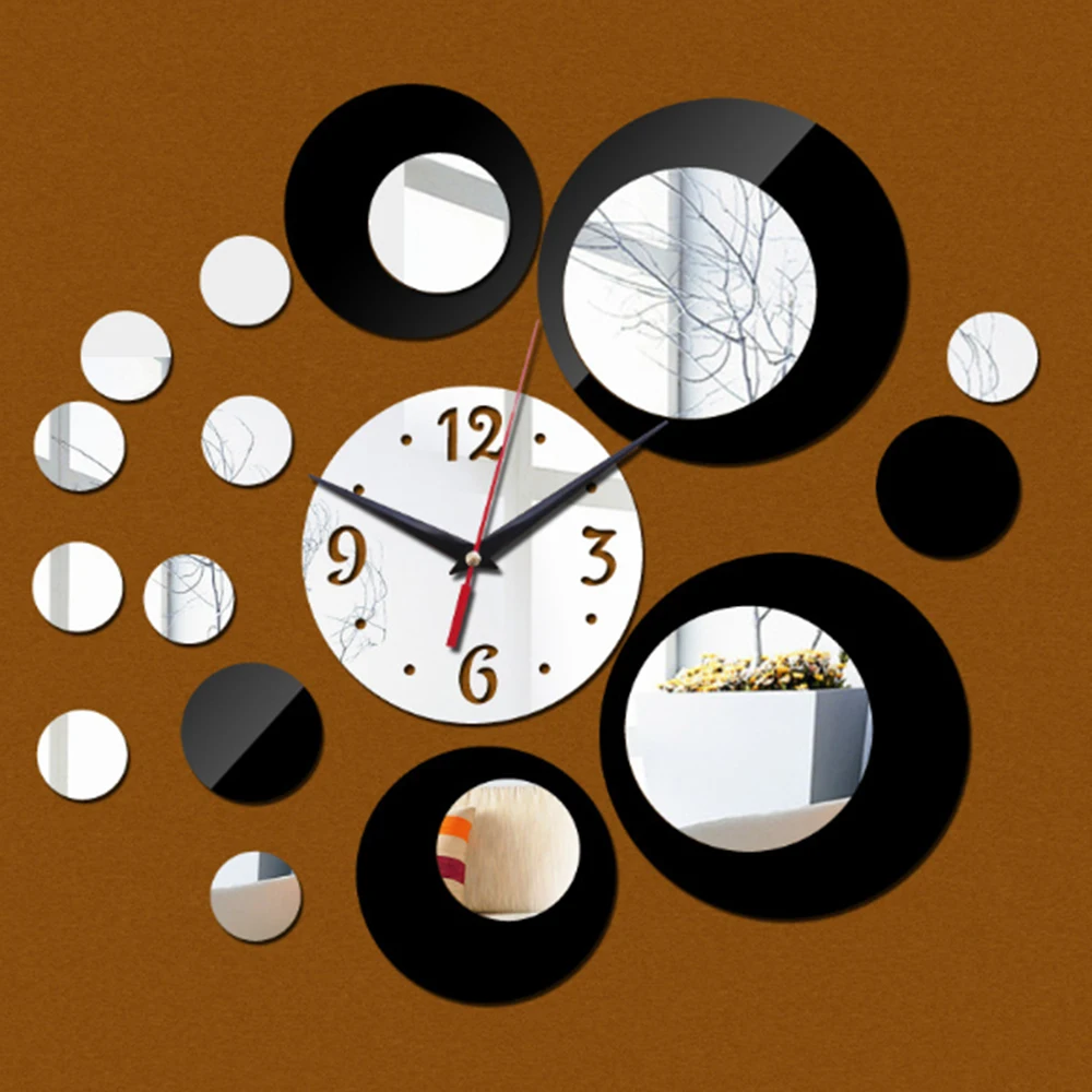 Wall Clock Circle Around 3D Wall Watch Wall Sticker DIY Art Modern Design Home Decoration Living Room Quartz Brief Design
Wall Clock Circle Around 3D Wall Watch Wall Sticker DIY Art Modern Design Home Decoration Living Room Quartz Brief Design