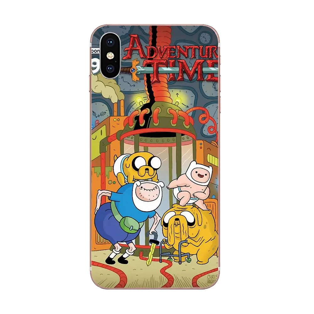 Чехол-сумка из мягкого ТПУ для Xiaomi Redmi mi10 lite Pro Note 9 PRO Max 9s Mi9 K30 K20 Adventure Time Finn Jake |