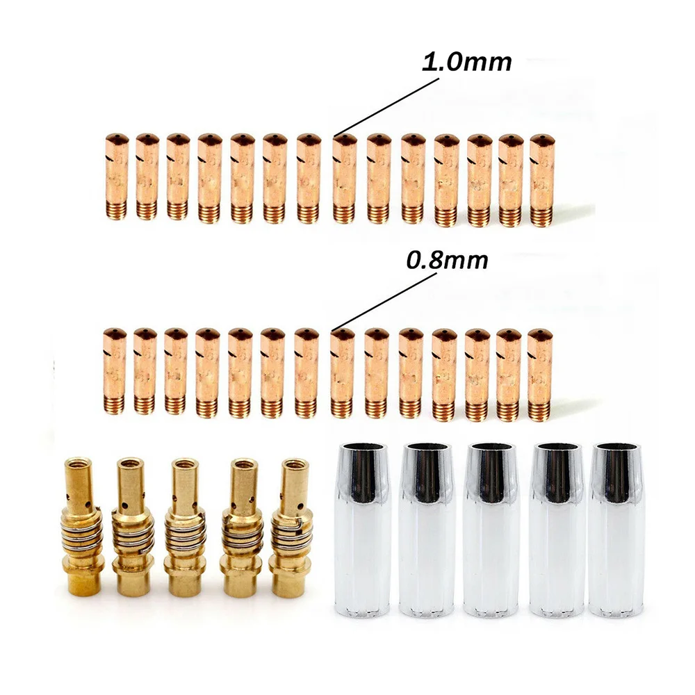 38pcs MB15 MIG Welding Torch Nozzle Consumables Holder Conical Gas Nozzle Contact Tips For MIG MAG Welding Torch
38pcs MB15 MIG Welding Torch Nozzle Consumables Holder Conical Gas Nozzle Contact Tips For MIG MAG Welding Torch