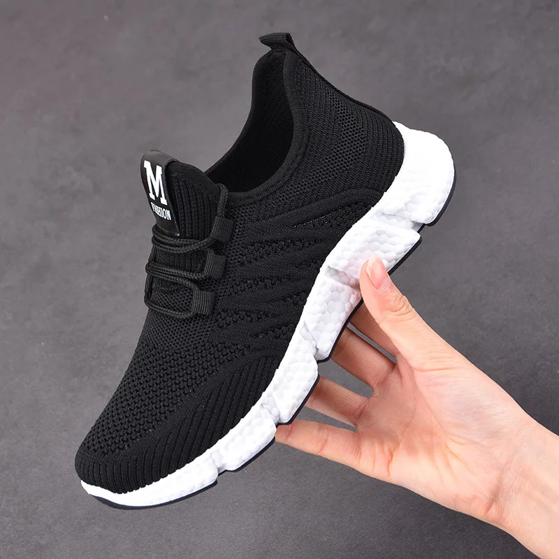 Women's Shoes Summer Women's Soft-soled Breathable Mother Shoes Non-slip Flying Woven Middle-aged and Elderly Sports Shoes Women
Women's Shoes Summer Women's Soft-soled Breathable Mother Shoes Non-slip Flying Woven Middle-aged and Elderly Sports Shoes Women
