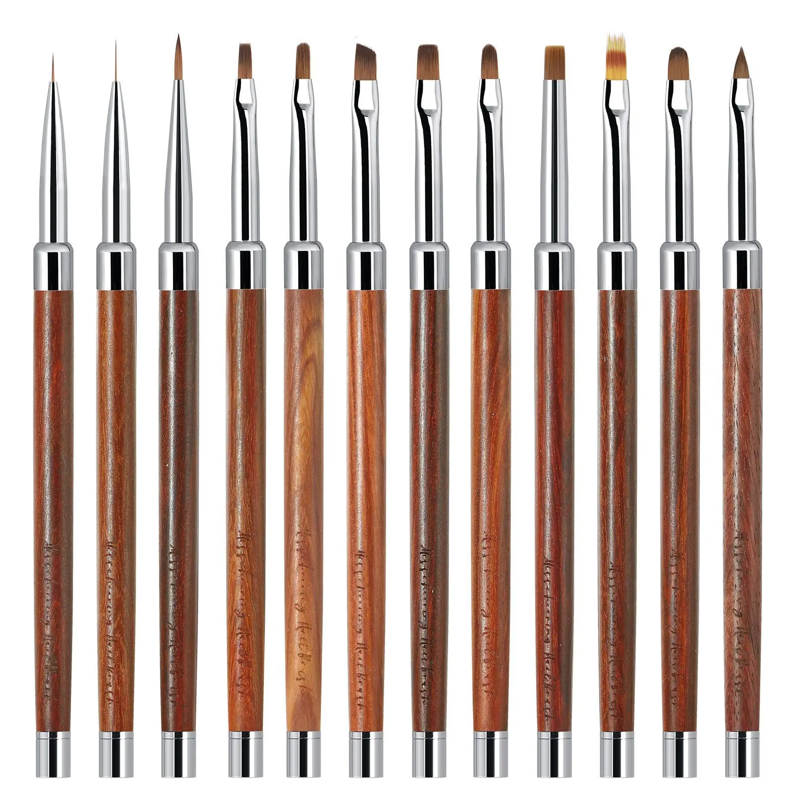 Microfiber wool Home Use Suitable for Professional Salon 12 Different Sizes Nail Glue Phototherapy Pen Nail Pen Brush 
Microfiber wool Home Use Suitable for Professional Salon 12 Different Sizes Nail Glue Phototherapy Pen Nail Pen Brush