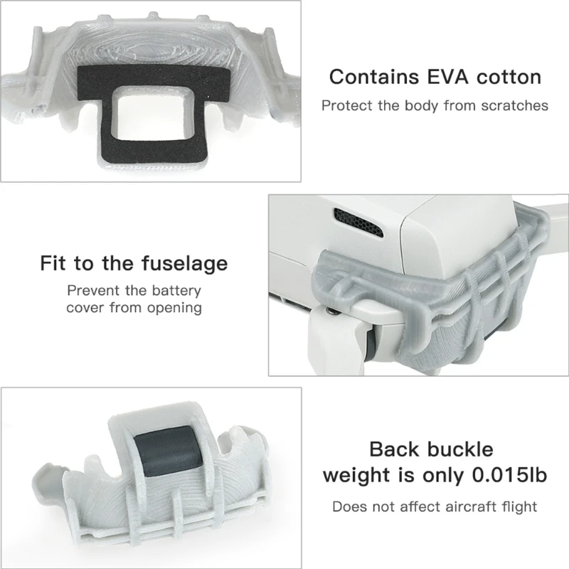 Battery Anti-drop Buckle Holder Prevent Falling Fixed Stand for Mavic Mini 2 Drone Accessories
Battery Anti-drop Buckle Holder Prevent Falling Fixed Stand for Mavic Mini 2 Drone Accessories