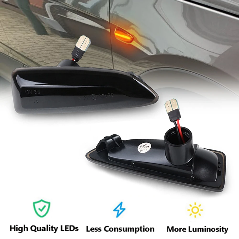 2Pcs Dynamic LED Side Marker Turn Signal Light For Opel Astra J K Crossland Grandland X Insignia B Zafira Tourer C Buick Regal
2Pcs Dynamic LED Side Marker Turn Signal Light For Opel Astra J K Crossland Grandland X Insignia B Zafira Tourer C Buick Regal