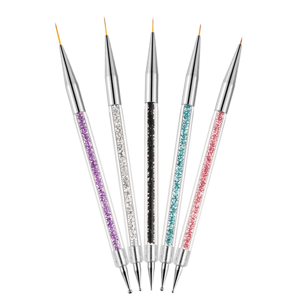 5 Size Nail Art Dotting Pen Acrylic Rhinestone Crystal 2 Way UV Gel Painting Manicure Tool Drawing Liner Flower Brush Decoration
5 Size Nail Art Dotting Pen Acrylic Rhinestone Crystal 2 Way UV Gel Painting Manicure Tool Drawing Liner Flower Brush Decoration
