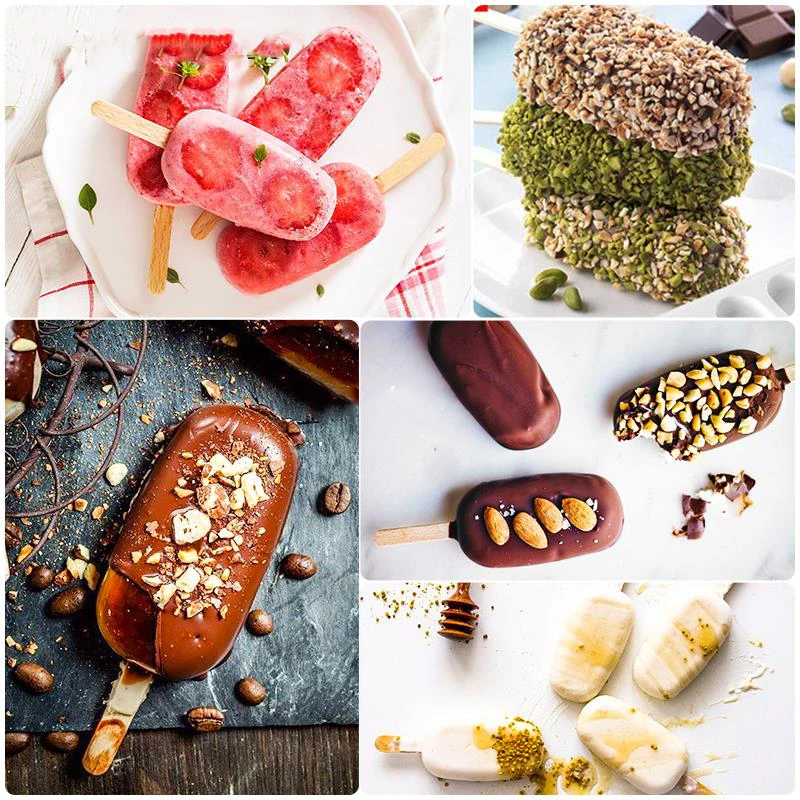 4/8Cell Big Size Ice Cream Mold Popsicle Molds DIY Homemade Dessert Freezer Fruit Juice Ice Pop Maker Mould with Sticks
4/8Cell Big Size Ice Cream Mold Popsicle Molds DIY Homemade Dessert Freezer Fruit Juice Ice Pop Maker Mould with Sticks