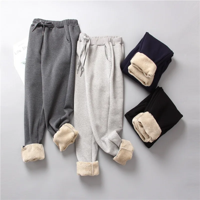 Women's Cashmere Pants Winter Loose And Fattening Thickened Harlan Thermal Pants Woman Winter Warm Trousers
Women's Cashmere Pants Winter Loose And Fattening Thickened Harlan Thermal Pants Woman Winter Warm Trousers