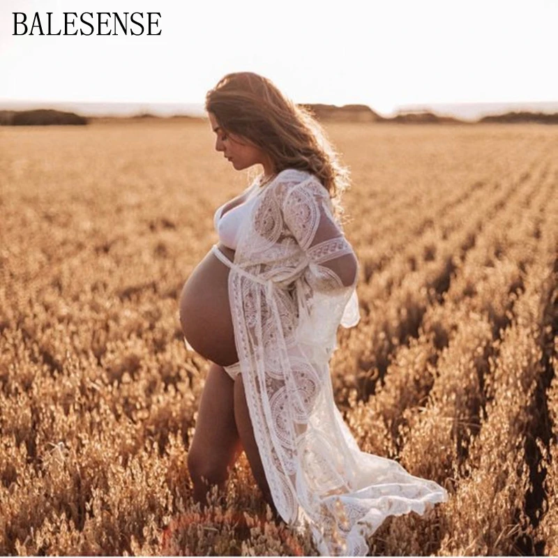 Baby Shower Lace Transparent Cardigan Maternity Dresses For Photo Shoot Pregnant Women Sexy Long Sleeve Maxi Pregnancy Dress2020
Baby Shower Lace Transparent Cardigan Maternity Dresses For Photo Shoot Pregnant Women Sexy Long Sleeve Maxi Pregnancy Dress2020