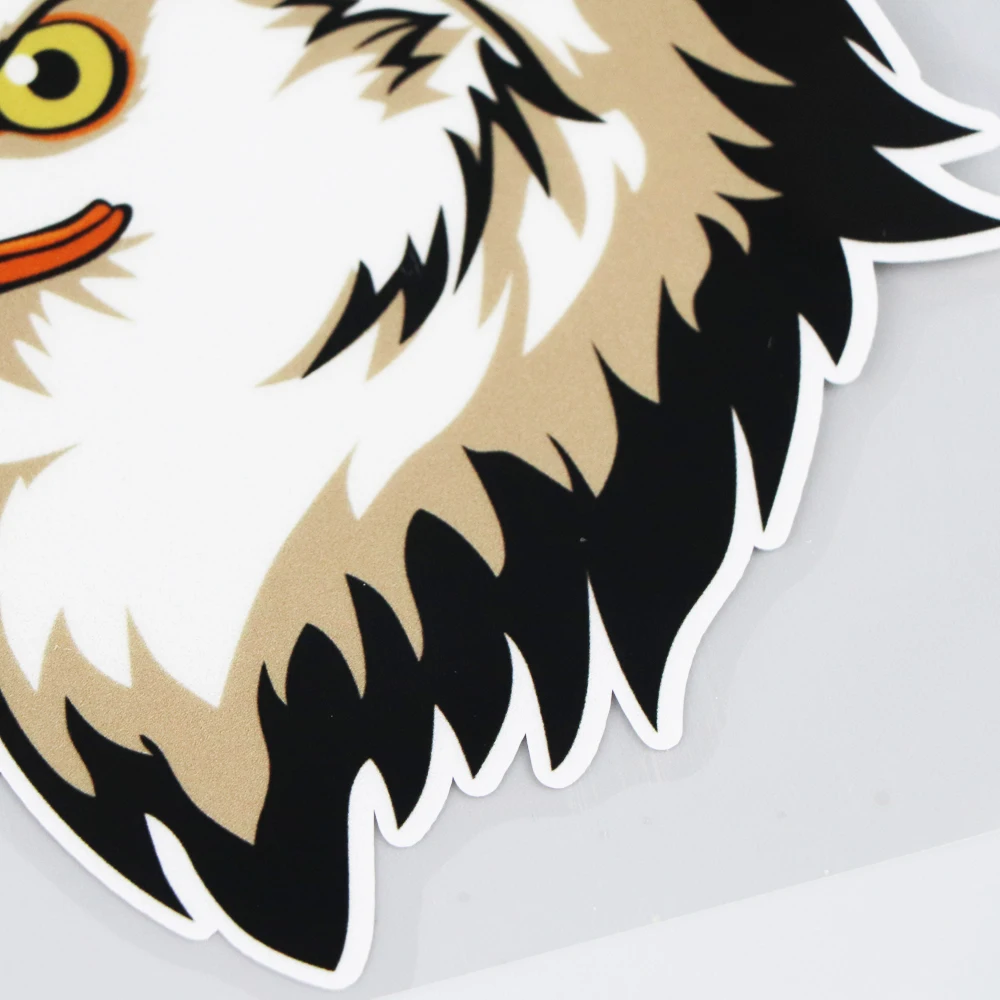 YOJA 13.2X12.6CM Animal Hawk Head Vinyl Decal Creative Cartoon Pattern Car Sticker 19A-0236
YOJA 13.2X12.6CM Animal Hawk Head Vinyl Decal Creative Cartoon Pattern Car Sticker 19A-0236