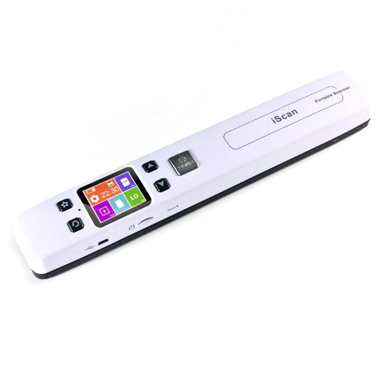Мини-сканер для документов/Ies Размер A4 JPG/PDF формат Wifi 1050DPI высокоскоростной
