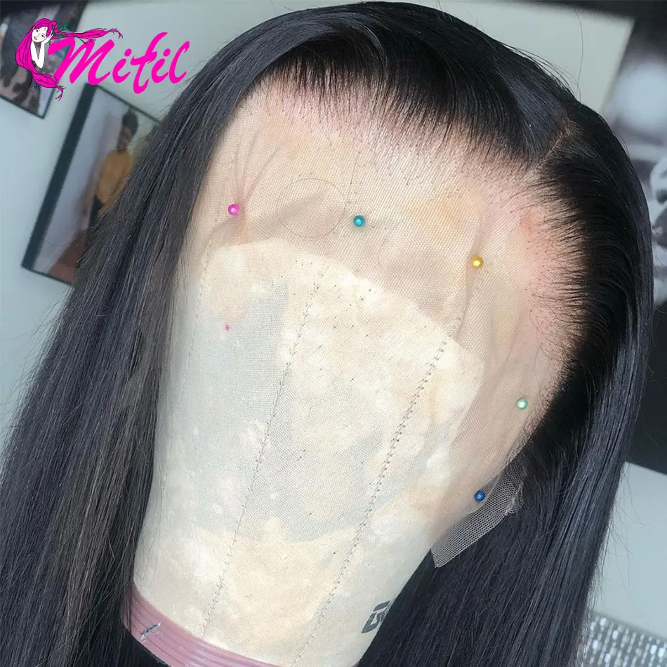 Mifil Straight Lace Closure Human Hair Wig 4x4 Swiss Lace Closure Wigs Remy Straight Human Hair Lace Front Wigs Pre Plucked
Mifil Straight Lace Closure Human Hair Wig 4x4 Swiss Lace Closure Wigs Remy Straight Human Hair Lace Front Wigs Pre Plucked