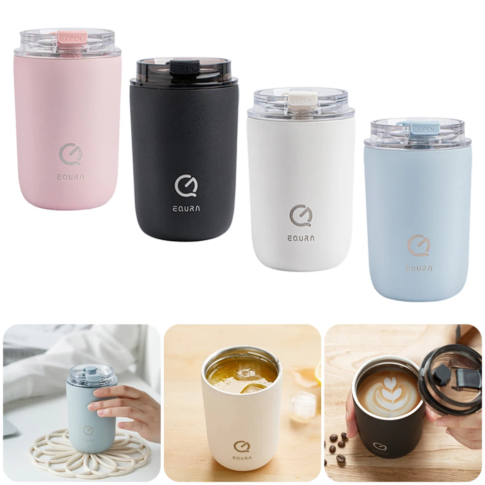 280ML Thermal Cup with Lid Coffee Mug Cooler Thermo Bottle Tumbler Stainless Portable Car Vacuum Flask Leak Proof Drinkware
280ML Thermal Cup with Lid Coffee Mug Cooler Thermo Bottle Tumbler Stainless Portable Car Vacuum Flask Leak Proof Drinkware