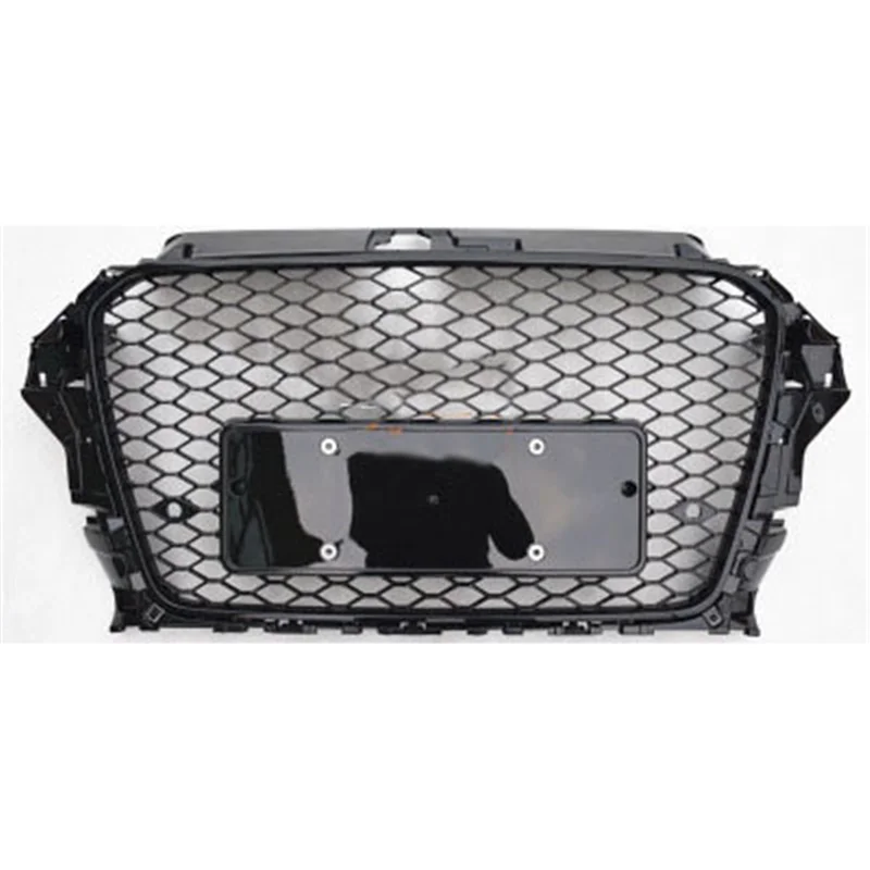 Gloss Black Front Grille For Audi A3 2014-2016 Upgrade Audi RS3 and SIlvery Logo
Gloss Black Front Grille For Audi A3 2014-2016 Upgrade Audi RS3 and SIlvery Logo