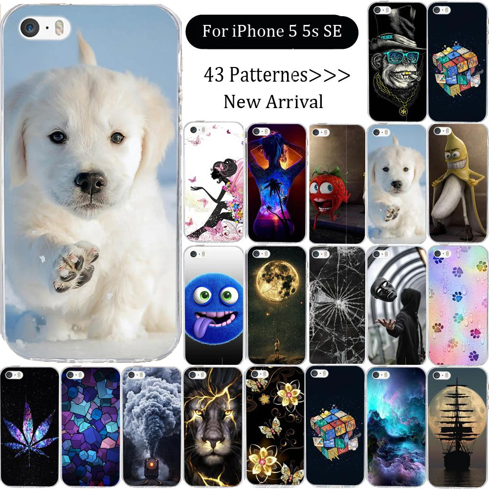 Case For iPhone 5 5S SE Case Cover for iPhone 5S Case Silicon Cute Soft TPU funda Shell Capa Coque Phone Case for iphone 5 Cover
Case For iPhone 5 5S SE Case Cover for iPhone 5S Case Silicon Cute Soft TPU funda Shell Capa Coque Phone Case for iphone 5 Cover