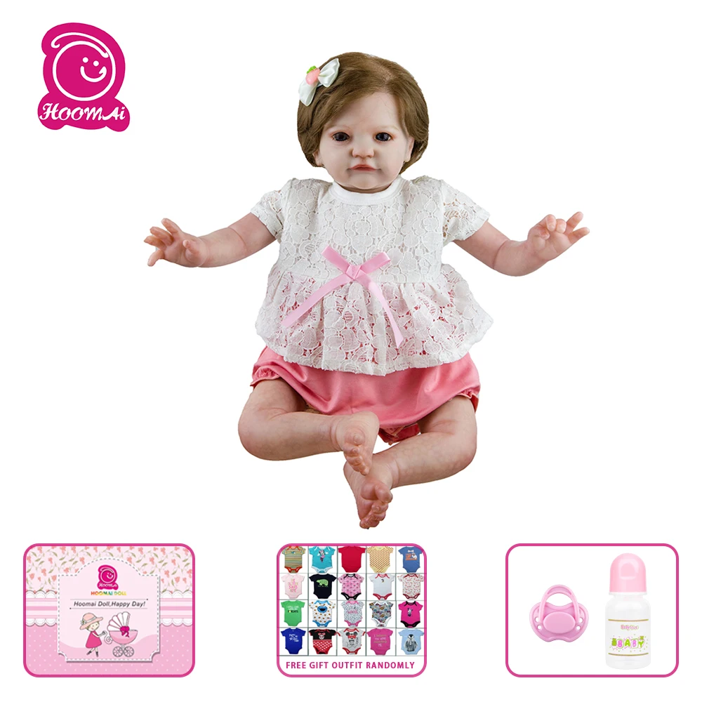 Hoomai Cute Curls Hair Tobiah 20" Reborn Baby Doll Soft Silicone Vinyl Dolls Toy For Child Birthday Reborn Baby Doll 
Hoomai Cute Curls Hair Tobiah 20" Reborn Baby Doll Soft Silicone Vinyl Dolls Toy For Child Birthday Reborn Baby Doll