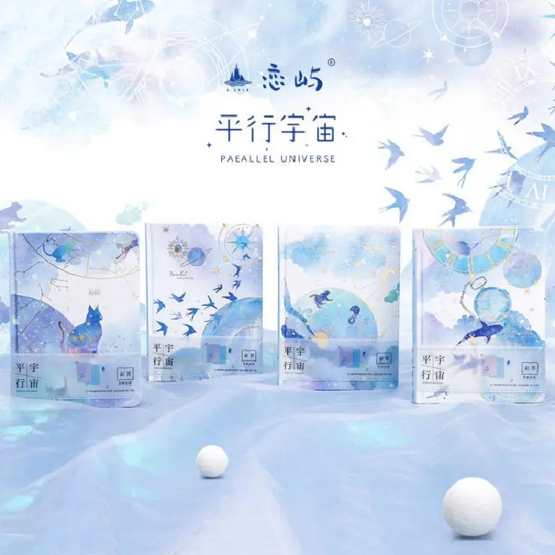 Цветные внутренние страницы A5, 112 листов, блокнот с параллельной вселенной, дневник, ежедневник, Милый Школьный Канцтовары
Цветные внутренние страницы A5, 112 листов, блокнот с параллельной вселенной, дневник, ежедневник, Милый Школьный Канцтовары