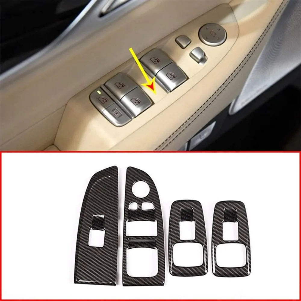 ABS Plastic Car Accessories Window Lift Switch Button Frame Cover Trim For BMW 7 Series G11 G12 730li 740li 2016-2017
ABS Plastic Car Accessories Window Lift Switch Button Frame Cover Trim For BMW 7 Series G11 G12 730li 740li 2016-2017