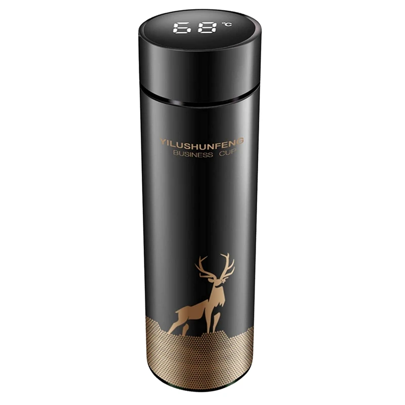 Intelligent Temperature Display Vacuum Insulated Bottle LCD Contact Screen Stainless Steel Leakproof Vacuum Water Bottle
Intelligent Temperature Display Vacuum Insulated Bottle LCD Contact Screen Stainless Steel Leakproof Vacuum Water Bottle