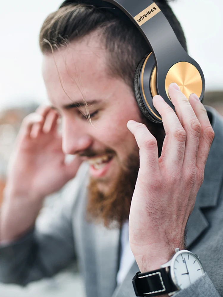 HIFI Stereo Earphones Bluetooth Headphone Music Headset FM And Support SD Card With Mic For Mobile XiaoMi Iphone Sumsamg Tablet
HIFI Stereo Earphones Bluetooth Headphone Music Headset FM And Support SD Card With Mic For Mobile XiaoMi Iphone Sumsamg Tablet