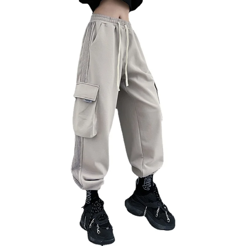 Elastic Apricot Striped Wide Leg Long Trousers Pants Capris Women High Waist New Loose Fit Fashion Spring Autumn 2021 Women's
Elastic Apricot Striped Wide Leg Long Trousers Pants Capris Women High Waist New Loose Fit Fashion Spring Autumn 2021 Women's