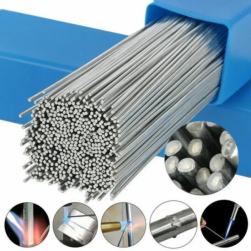 100pcs Easy Melt Welding Rods Low Temperature Aluminum Wire Braziing 1.6MM X 50CM Metalworking Welding Flux-Cored Rods Solders
100pcs Easy Melt Welding Rods Low Temperature Aluminum Wire Braziing 1.6MM X 50CM Metalworking Welding Flux-Cored Rods Solders