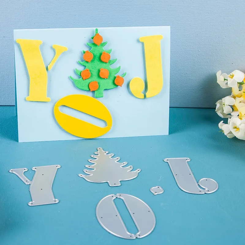 Metal Cutting Dies Joy Christmas Tree Stencils 2020 New Craft Die Cut for DIY Scrapbooking Album Paper Card
Metal Cutting Dies Joy Christmas Tree Stencils 2020 New Craft Die Cut for DIY Scrapbooking Album Paper Card