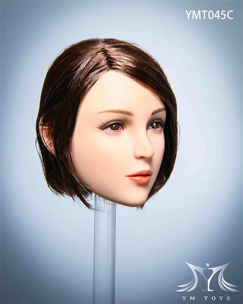 YMT045 1/6 женская голова-солдат, фигурка головы YMTOYS для пересадки волос, резьба головы, подходит для тела 12 дюймов
YMT045 1/6 женская голова-солдат, фигурка головы YMTOYS для пересадки волос, резьба головы, подходит для тела 12 дюймов