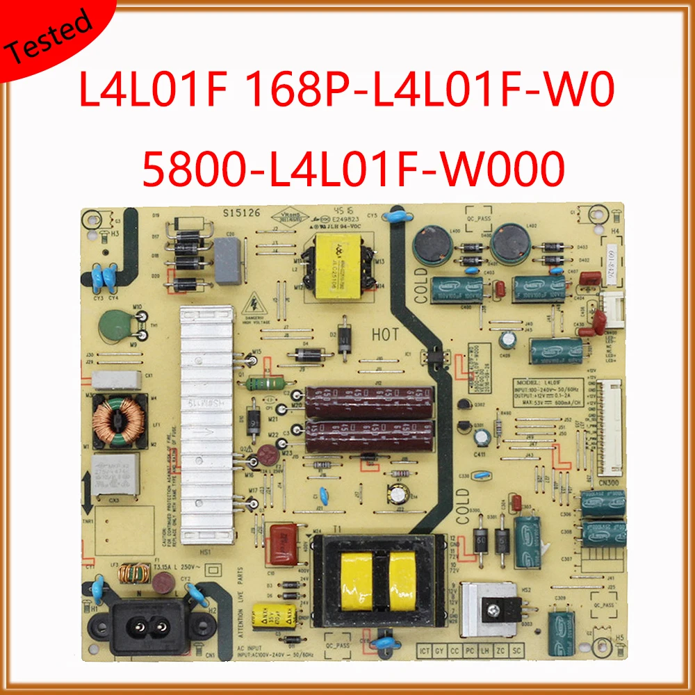 Плата питания L4L01F 168P-L4L01F-W0 5800-L4L01F-W000 оригинальный блок для телевизора