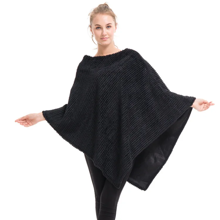 Women Knit Elegant Loose Pullover Capes Autumn Female Batwing Sleeve V-Neck Knitted Fashion Ponchos Femme Casual Tops
Women Knit Elegant Loose Pullover Capes Autumn Female Batwing Sleeve V-Neck Knitted Fashion Ponchos Femme Casual Tops