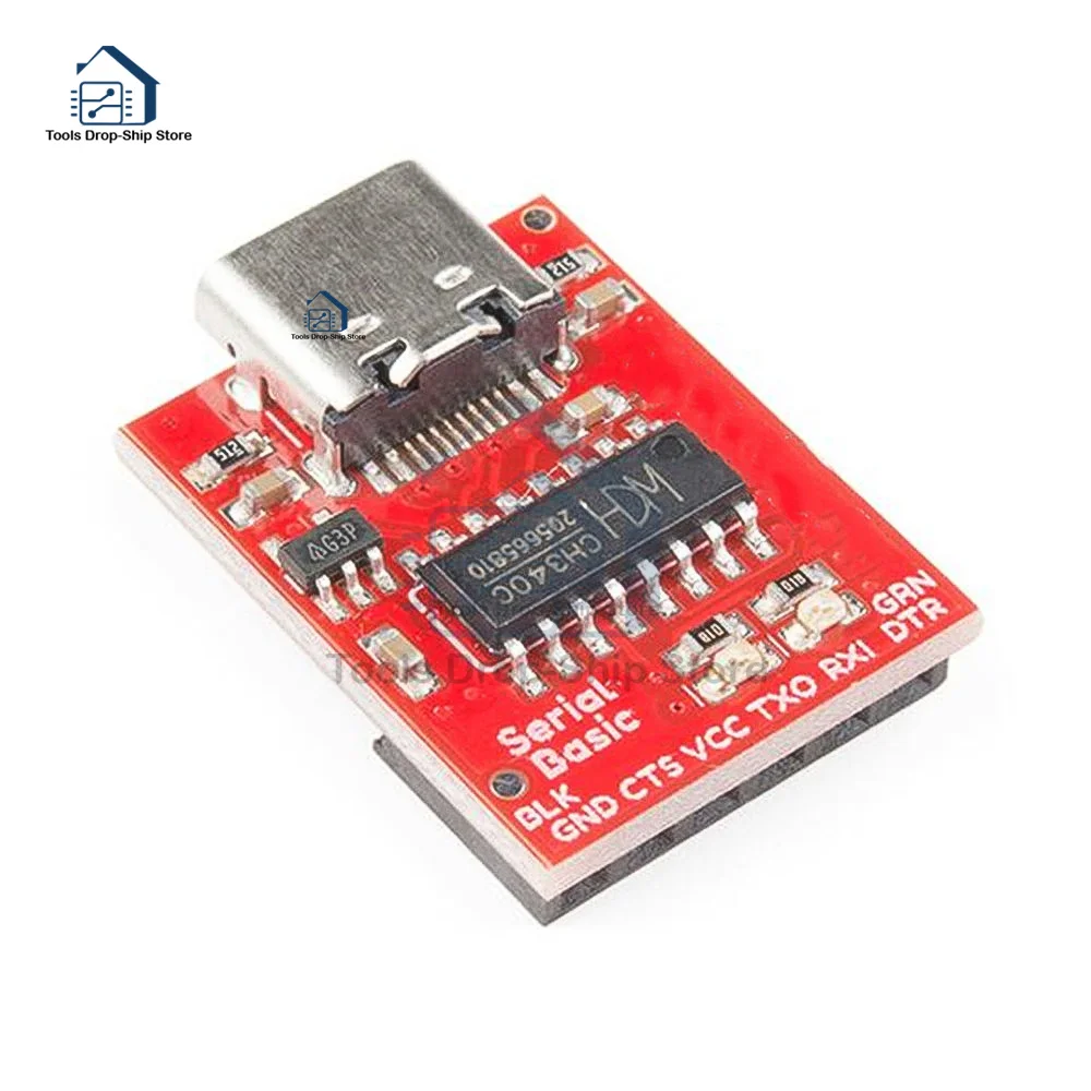 3,3 В 5 В Тип C USB к TTL последовательному порту CH340C модуль CH340 USB-шина адаптер чип
3,3 В 5 В Тип C USB к TTL последовательному порту CH340C модуль CH340 USB-шина адаптер чип