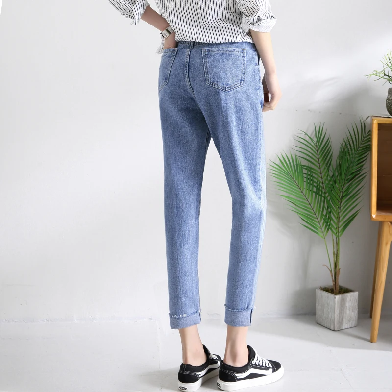 High Waist Jeans Woman Denim Pants Summer Cotton Loose Coated Vintage Washed Boyfriend Jeans 2020 Trousers Female Streetwear
High Waist Jeans Woman Denim Pants Summer Cotton Loose Coated Vintage Washed Boyfriend Jeans 2020 Trousers Female Streetwear