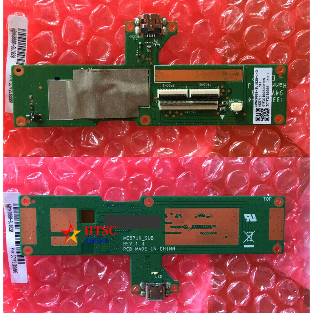Оригинальная Гибкая плата с USB-портом для зарядки ASUS Google Nexus 7 2-го поколения k008 me571k