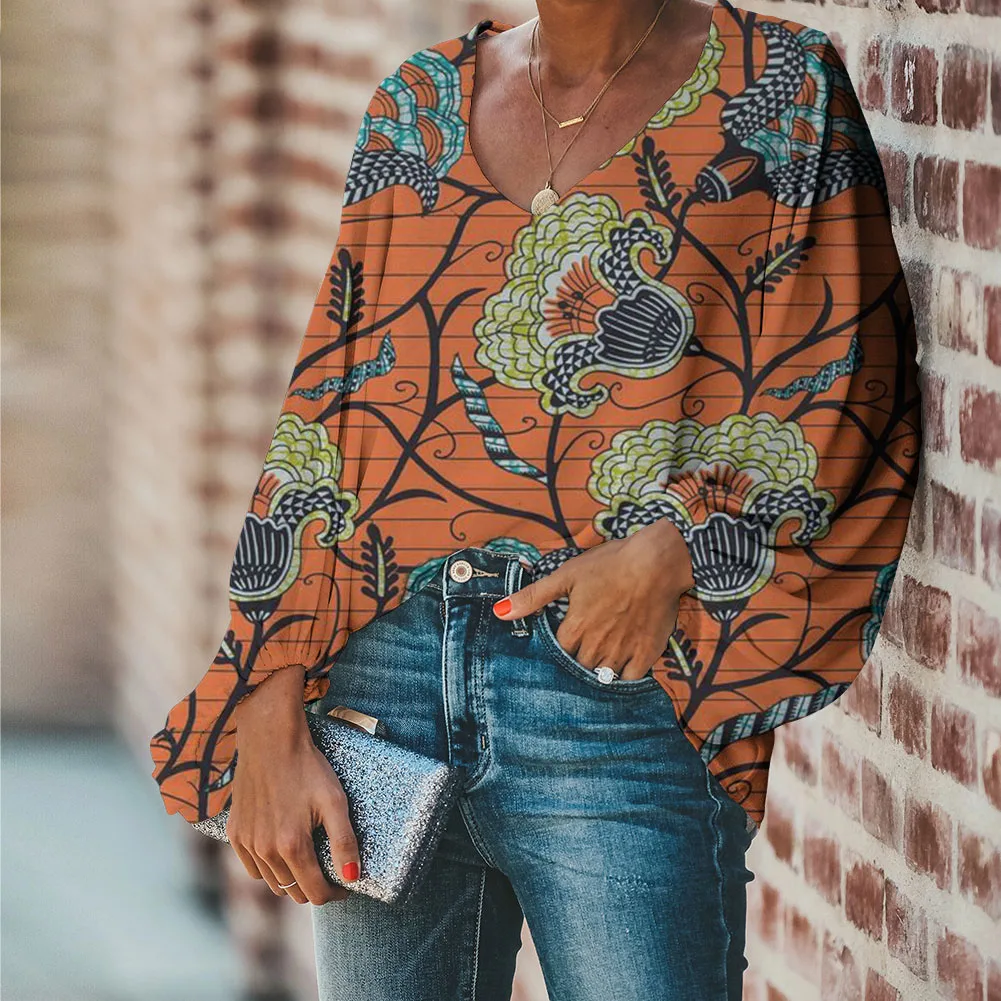 Женская летняя пляжная дышащая шифоновая блузка с длинным рукавом и цветочным принтом
Женская летняя пляжная дышащая шифоновая блузка с длинным рукавом и цветочным принтом