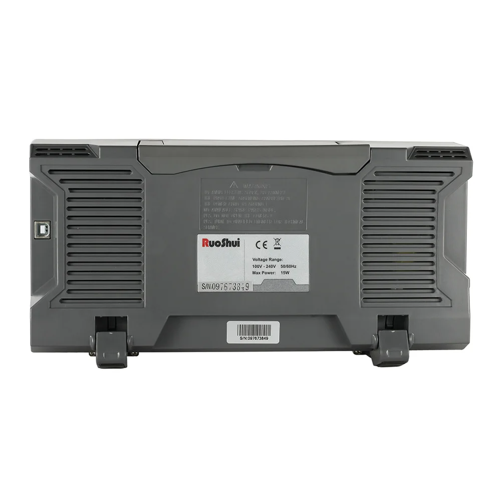 RuoShui 1100S Oscilloscope 100mhz 2channels 1GSa/s Device Portable Economic Digital Storage Oscillograph Color Screen USB 7 Inch
RuoShui 1100S Oscilloscope 100mhz 2channels 1GSa/s Device Portable Economic Digital Storage Oscillograph Color Screen USB 7 Inch