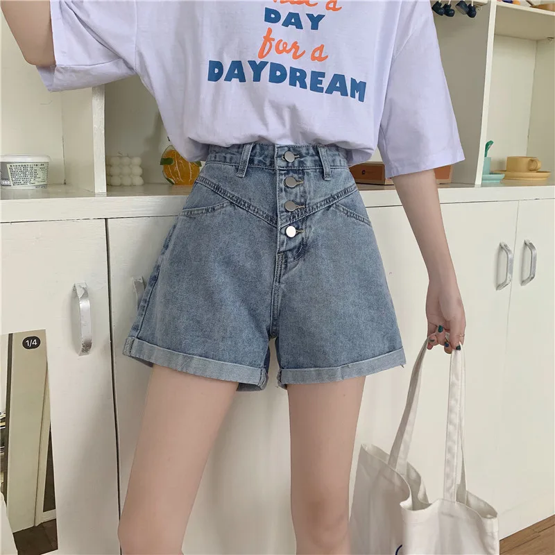 Summer Women's Denim Shorts Wide Leg High Waist Shorts Baggy Jeans For Girls Korean Fashion Pants Summer
Summer Women's Denim Shorts Wide Leg High Waist Shorts Baggy Jeans For Girls Korean Fashion Pants Summer