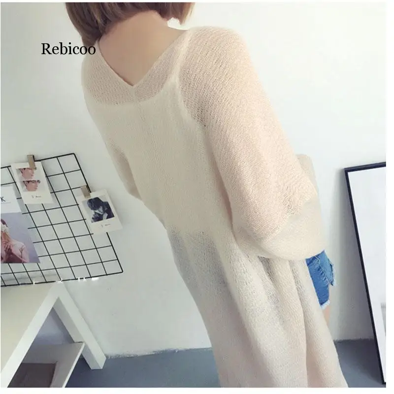 Long Fashion Summer Long Cardigan Sweaters Women Thin Woman Knitted Hollow Out Loose Cardigans Knitwear Open Stitch Causal Tops
Long Fashion Summer Long Cardigan Sweaters Women Thin Woman Knitted Hollow Out Loose Cardigans Knitwear Open Stitch Causal Tops