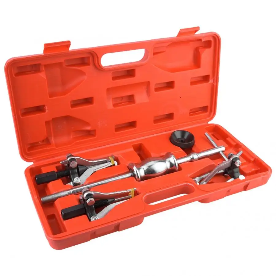 5pcs Carbon Steel Internal External Gear Bearing Puller Removal Tool Slide Hammer Kit for Pulling out the Bearing
5pcs Carbon Steel Internal External Gear Bearing Puller Removal Tool Slide Hammer Kit for Pulling out the Bearing