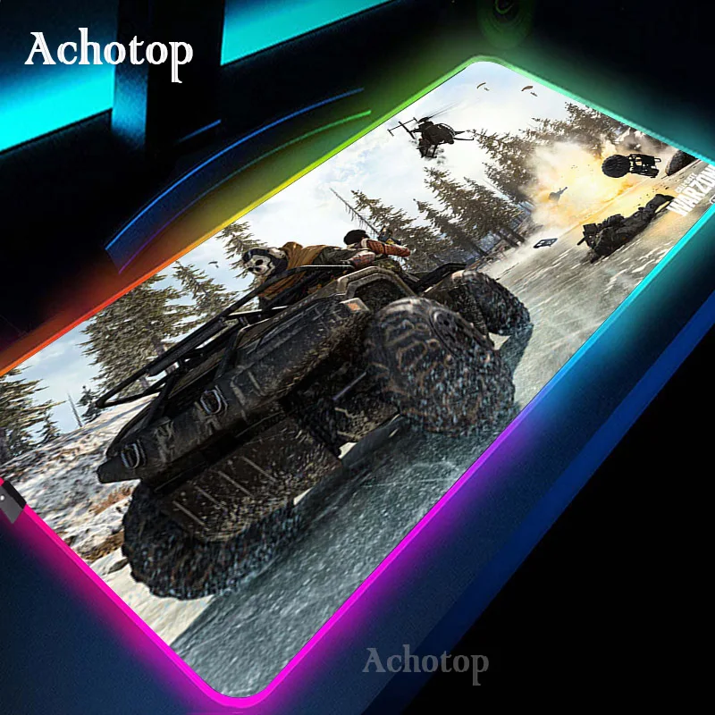 Warzone RGB Gaming Mouse Pad Large Size Colorful Luminous PC Computer Desktop Colorful LED Light Desk Mat Gaming Keyboard pads
Warzone RGB Gaming Mouse Pad Large Size Colorful Luminous PC Computer Desktop Colorful LED Light Desk Mat Gaming Keyboard pads