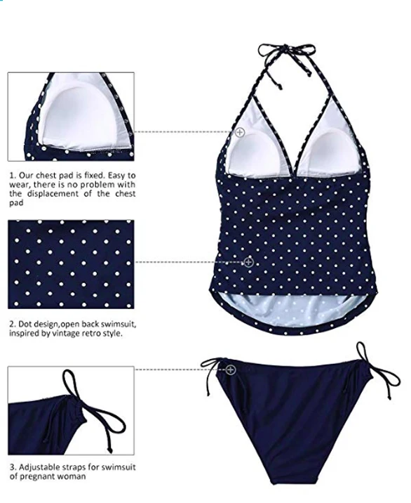 2021 Telotunt maternity swimwear Plus Size Maternity Tankinis Women Dot Print Bikinis Swimsuit Beachwear Pregnant Suit JU
2021 Telotunt maternity swimwear Plus Size Maternity Tankinis Women Dot Print Bikinis Swimsuit Beachwear Pregnant Suit JU