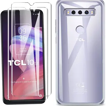 3-in-1 Glass+Silicone Cover For TCL Plex T780H 6.53